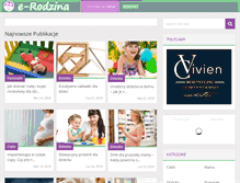 Tablet Screenshot of e-rodzina.com